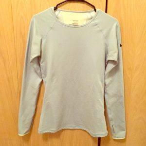 Light blue/grey size M Nike Pro base layer